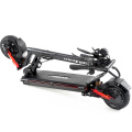 Folding aluminum frame for gas scooter for adult